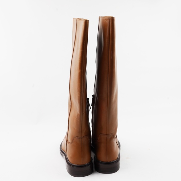 MADEWELL Size 6.5 The Drumgold Boot in Extended Calf Sepia Leather - Picture 11 of 14